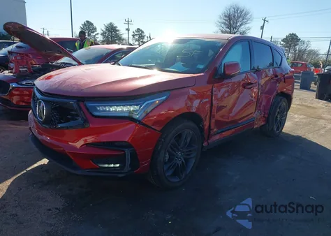 2019 Acura Rdx A-Spec Package из США, поврежденный, VIN 5J8TC2H69KL008660